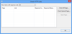 External HTTP links checker