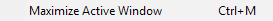 3. Maximize Active Window