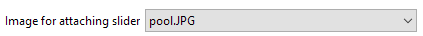 1. Image for attaching slider