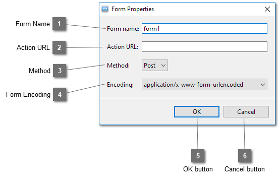 Form Properties Dialog