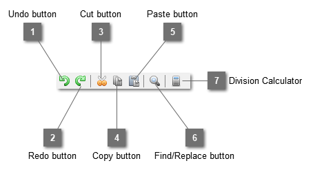 HTML Source Editor Toolbar