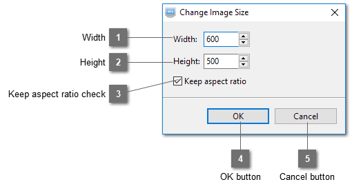 Change Image Size Dialog