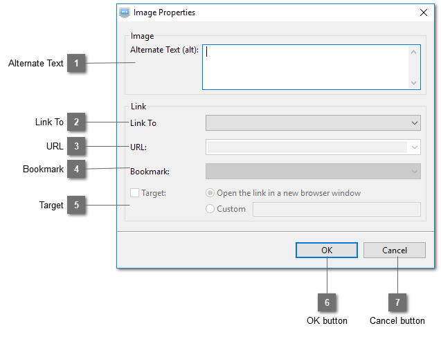 Image Rotator Image Properties Dialog