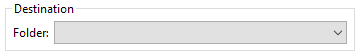 5. Destination Folder