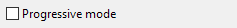 2. Progressive mode
