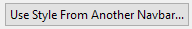 3. Use Style From Another Navbar... button