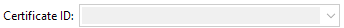 4. Certificate ID