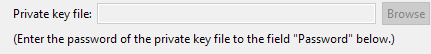 9. Private key file