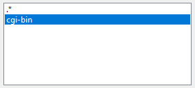 1. List of filters