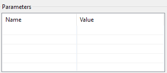 10. List of parameters