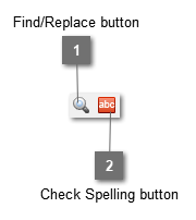 Table Element Search and Spell Checker toolbar
