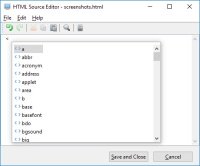 HTML Source Editor