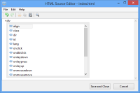 HTML Source Editor