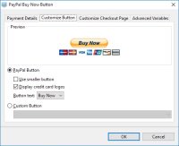 PayPal buy now button