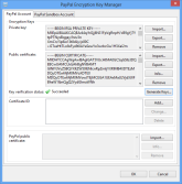PayPal Encryption Key Manager
