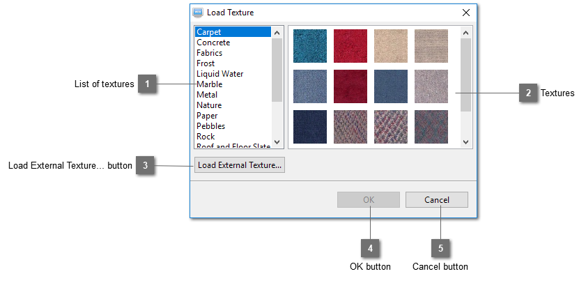 Load Texture Dialog